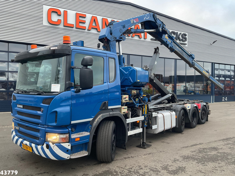 Scania P 360 8x2 Hiab 21 Tonmeter laadkraan - משאית הרמת וו, משאית מנוף: תמונה 1 Scania P 360 8x2 Hiab 21 Tonmeter laadkraan - משאית הרמת וו, משאית מנוף: תמונה 1