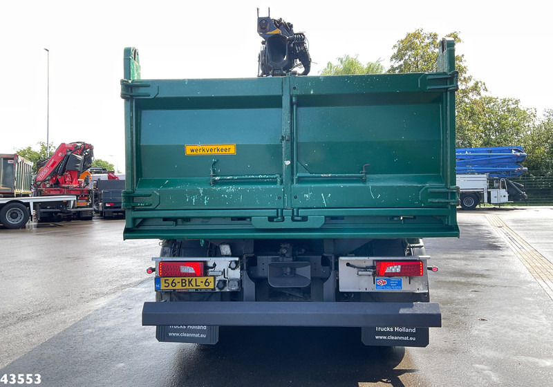 Scania P 410 8x4 Euro 6 HMF 18 Tonmeter laadkraan - מזהיר, משאית מנוף: תמונה 4 Scania P 410 8x4 Euro 6 HMF 18 Tonmeter laadkraan - מזהיר, משאית מנוף: תמונה 4