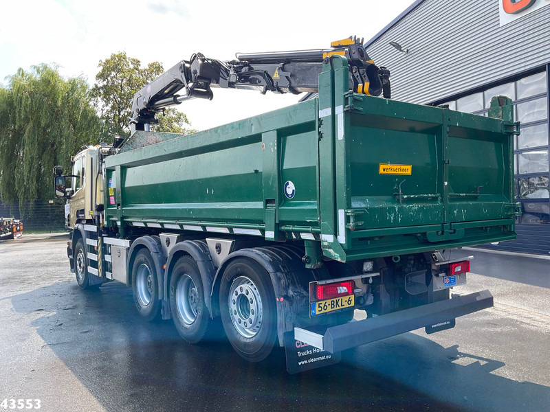 Scania P 410 8x4 Euro 6 HMF 18 Tonmeter laadkraan - מזהיר, משאית מנוף: תמונה 2 Scania P 410 8x4 Euro 6 HMF 18 Tonmeter laadkraan - מזהיר, משאית מנוף: תמונה 2