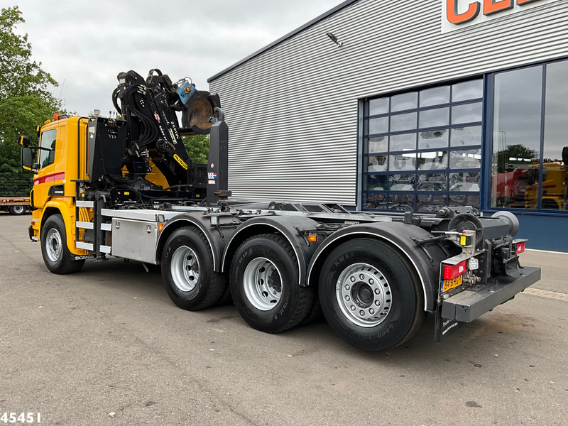 Scania P 410 8x4 Euro 6 Palfinger 14 Tonmeter Z-kraan - משאית הרמת וו, משאית מנוף: תמונה 5 Scania P 410 8x4 Euro 6 Palfinger 14 Tonmeter Z-kraan - משאית הרמת וו, משאית מנוף: תמונה 5