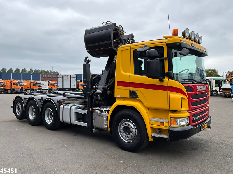Scania P 410 8x4 Euro 6 Palfinger 14 Tonmeter Z-kraan - משאית הרמת וו, משאית מנוף: תמונה 3 Scania P 410 8x4 Euro 6 Palfinger 14 Tonmeter Z-kraan - משאית הרמת וו, משאית מנוף: תמונה 3