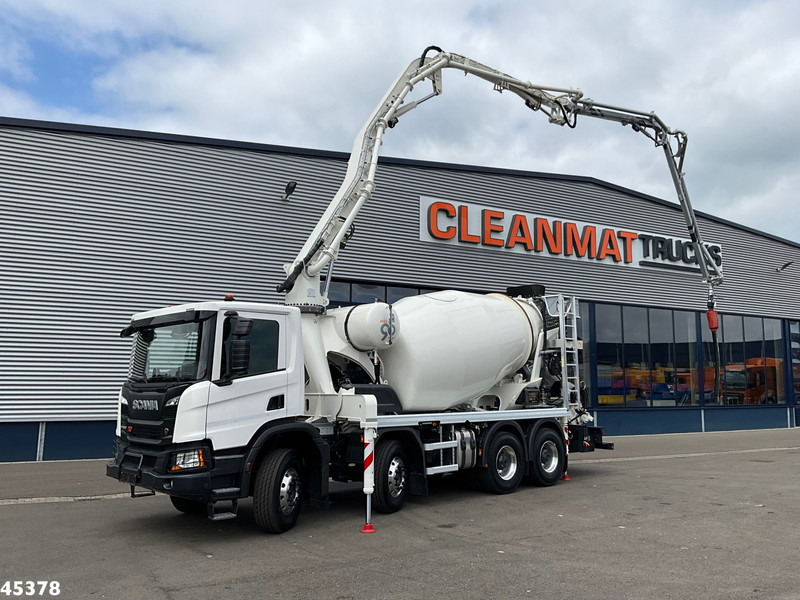 Scania P 450 XT 8x4 Euro 6 Retarder CIFA 7m³ Mixer + Pumi Pump 25 m³ NEW AND UNUSED! - משאית משאבת בטון: תמונה 1 Scania P 450 XT 8x4 Euro 6 Retarder CIFA 7m³ Mixer + Pumi Pump 25 m³ NEW AND UNUSED! - משאית משאבת בטון: תמונה 1