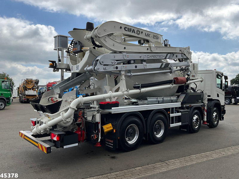 Scania P 450 XT 8x4 Euro 6 Retarder CIFA 7m³ Mixer + Pumi Pump 25 m³ NEW & UNUSED! - משאית מערבלת בטון: תמונה 4 Scania P 450 XT 8x4 Euro 6 Retarder CIFA 7m³ Mixer + Pumi Pump 25 m³ NEW & UNUSED! - משאית מערבלת בטון: תמונה 4