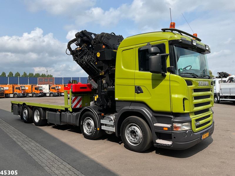 Scania R 420 8x2 manual Palfinger 85 Tonmeter laadkraan + Fly-Jib - משאית מנוף: תמונה 4 Scania R 420 8x2 manual Palfinger 85 Tonmeter laadkraan + Fly-Jib - משאית מנוף: תמונה 4