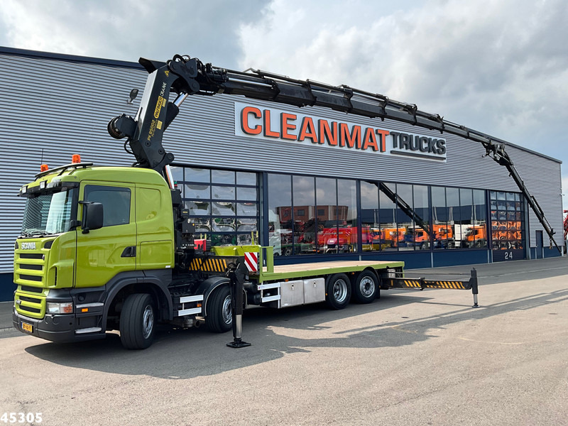 Scania R 420 8x2 manual Palfinger 85 Tonmeter laadkraan + Fly-Jib - משאית מנוף: תמונה 1 Scania R 420 8x2 manual Palfinger 85 Tonmeter laadkraan + Fly-Jib - משאית מנוף: תמונה 1
