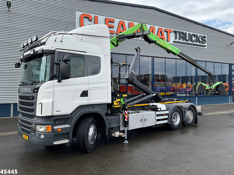 Scania R 440 Euro 6 Retarder Fassi 16 Tonmeter Z-kraan (bouwjaar 2018) - משאית הרמת וו, משאית מנוף: תמונה 1 Scania R 440 Euro 6 Retarder Fassi 16 Tonmeter Z-kraan (bouwjaar 2018) - משאית הרמת וו, משאית מנוף: תמונה 1