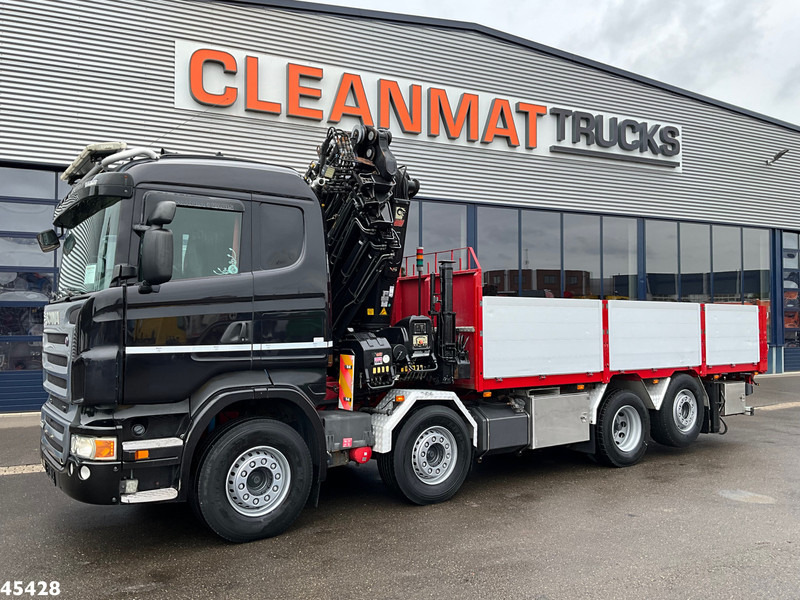 Scania R 480 8x2 Retarder Hiab 47 Tonmeter laadkraan + Fly-Jib! Just 242.931 km! - משאית מנוף: תמונה 2 Scania R 480 8x2 Retarder Hiab 47 Tonmeter laadkraan + Fly-Jib! Just 242.931 km! - משאית מנוף: תמונה 2