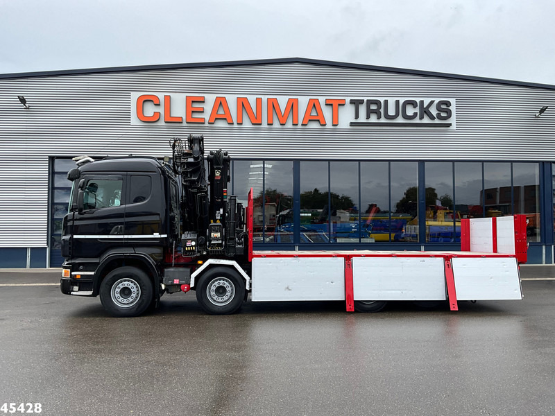 Scania R 480 8x2 Retarder Hiab 47 Tonmeter laadkraan + Fly-Jib! Just 242.931 km! - משאית מנוף: תמונה 4 Scania R 480 8x2 Retarder Hiab 47 Tonmeter laadkraan + Fly-Jib! Just 242.931 km! - משאית מנוף: תמונה 4