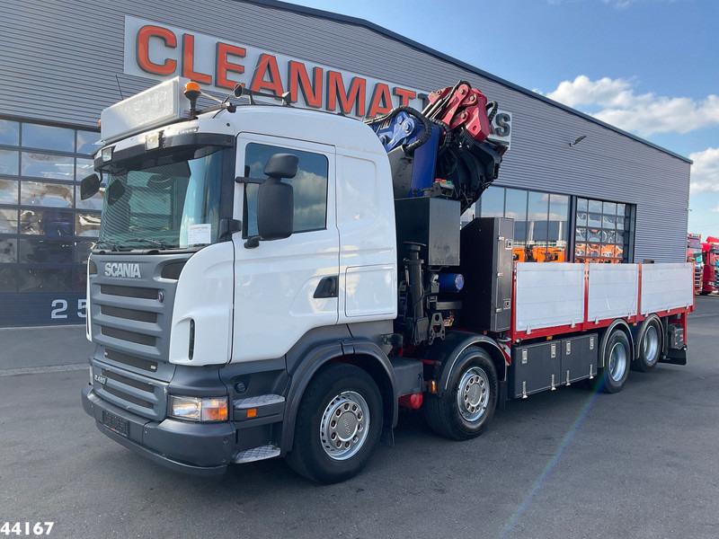 Scania R 480 Amco Veba 95 Tometer laadkraan + Fly-Jib - משאית מנוף: תמונה 5 Scania R 480 Amco Veba 95 Tometer laadkraan + Fly-Jib - משאית מנוף: תמונה 5