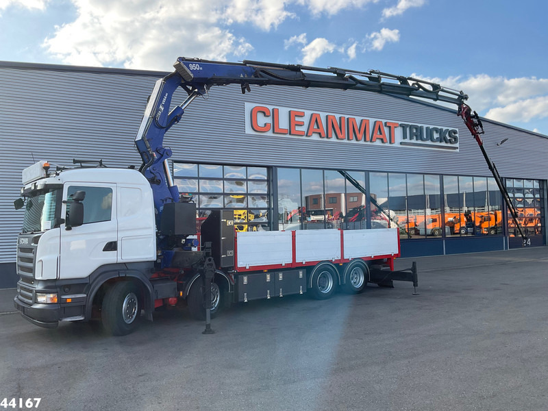 Scania R 480 Amco Veba 95 Tometer laadkraan + Fly-Jib - משאית מנוף: תמונה 1 Scania R 480 Amco Veba 95 Tometer laadkraan + Fly-Jib - משאית מנוף: תמונה 1