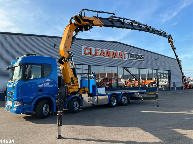 Scania R 540 Euro 6 Effer 100 Tonmeter laadkraan + Fly-Jib Just 39.720 km! - משאית מנוף: תמונה 1 Scania R 540 Euro 6 Effer 100 Tonmeter laadkraan + Fly-Jib Just 39.720 km! - משאית מנוף: תמונה 1