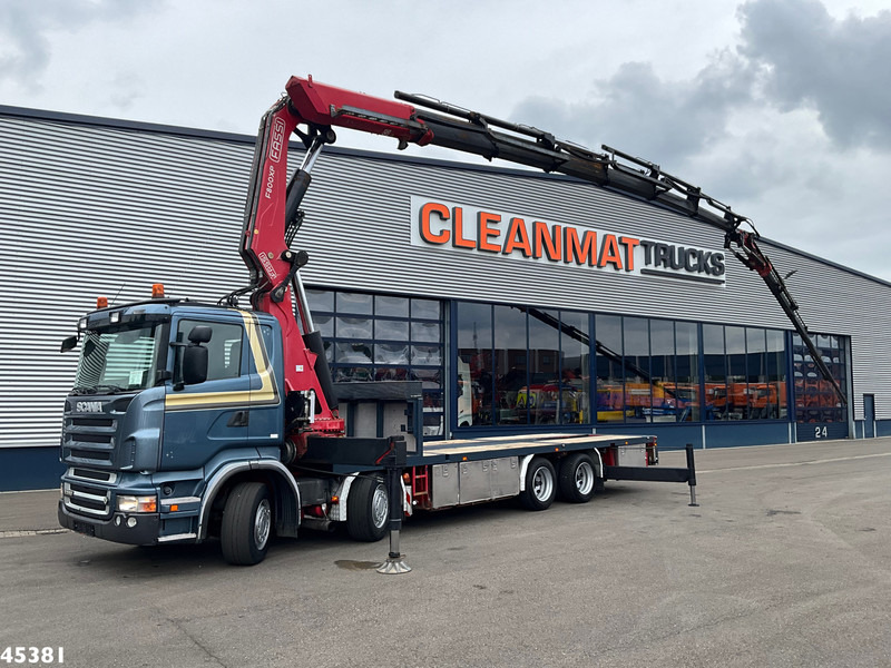 Scania R 560 V8 Fassi 80 Tonmeter laadkraan + Fly-Jib - משאית מנוף: תמונה 1 Scania R 560 V8 Fassi 80 Tonmeter laadkraan + Fly-Jib - משאית מנוף: תמונה 1