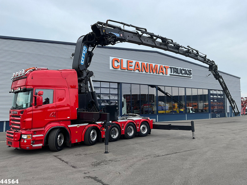 Scania R 620 10x4 V8 Retarder Effer 175 Tonmeter laadkraan + Fly-Jib Just 170.527 km! - משאית מנוף: תמונה 5 Scania R 620 10x4 V8 Retarder Effer 175 Tonmeter laadkraan + Fly-Jib Just 170.527 km! - משאית מנוף: תמונה 5