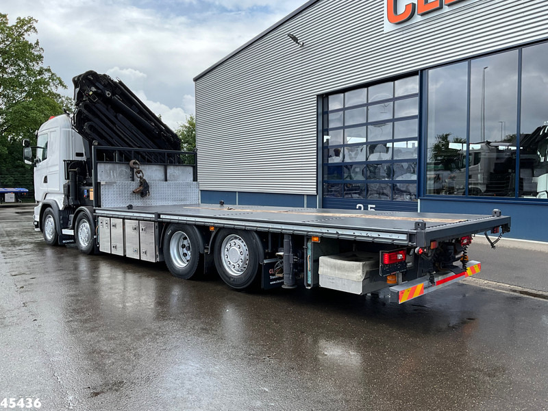 Scania R490 8x2 Euro 6 Retarder HMF 85 Tonmeter laadkraan + Fly-jib - משאית מנוף: תמונה 2 Scania R490 8x2 Euro 6 Retarder HMF 85 Tonmeter laadkraan + Fly-jib - משאית מנוף: תמונה 2