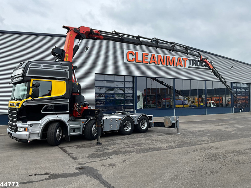 Scania R500 8x4 V8 Retarder Palfinger 53 Tonmeter laadkraan + Fly-Jib - יחידת טרקטור: תמונה 1 Scania R500 8x4 V8 Retarder Palfinger 53 Tonmeter laadkraan + Fly-Jib - יחידת טרקטור: תמונה 1