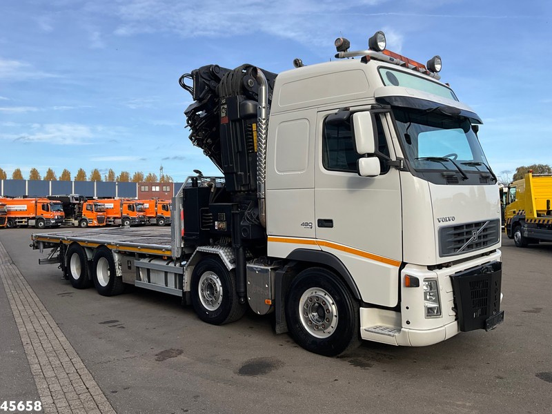 Volvo FH 480 8x4 Retarder Hiab 80 Tonmeter laadkraan + Fly-Jib! - משאית מנוף: תמונה 3 Volvo FH 480 8x4 Retarder Hiab 80 Tonmeter laadkraan + Fly-Jib! - משאית מנוף: תמונה 3