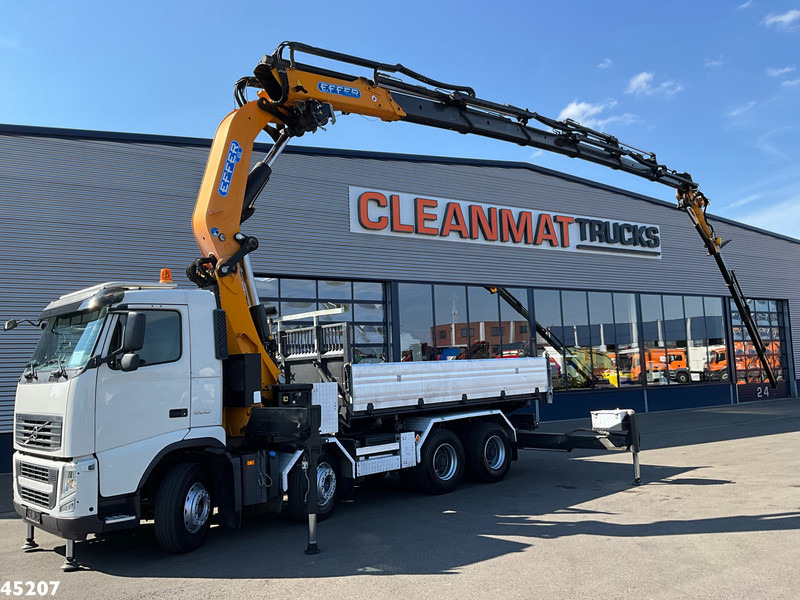 Volvo FH 500 8x4 Effer 65 Tonmeter laadkraan + Fly-Jib - משאית מנוף: תמונה 1 Volvo FH 500 8x4 Effer 65 Tonmeter laadkraan + Fly-Jib - משאית מנוף: תמונה 1