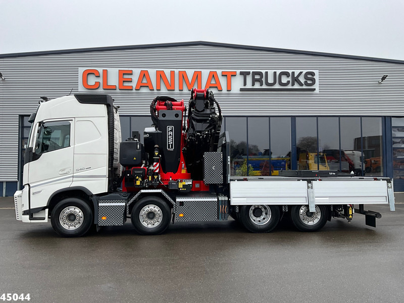 Volvo FH 540 8x2 Fassi 145 Tonmeter laadkraan + Fly-JIb Just 7.187 Km! Demo voertuig! - משאית מנוף: תמונה 4 Volvo FH 540 8x2 Fassi 145 Tonmeter laadkraan + Fly-JIb Just 7.187 Km! Demo voertuig! - משאית מנוף: תמונה 4