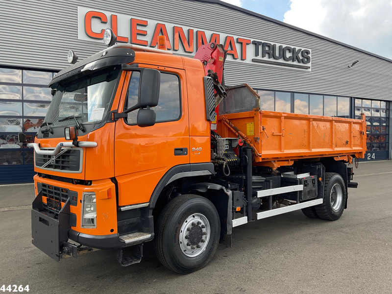 Volvo FM 340 4x4 Palfinger 10 Tonmeter laadkraan Manual Full steel - מזהיר, משאית מנוף: תמונה 2 Volvo FM 340 4x4 Palfinger 10 Tonmeter laadkraan Manual Full steel - מזהיר, משאית מנוף: תמונה 2