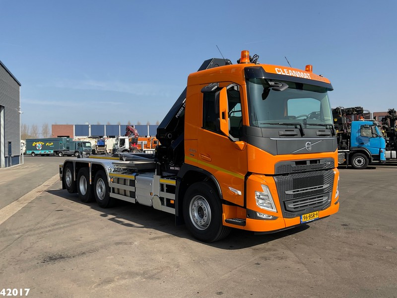 Volvo FM 420 8x2 HMF 28 Tonmeter laadkraan - משאית הרמת וו, משאית מנוף: תמונה 5 Volvo FM 420 8x2 HMF 28 Tonmeter laadkraan - משאית הרמת וו, משאית מנוף: תמונה 5