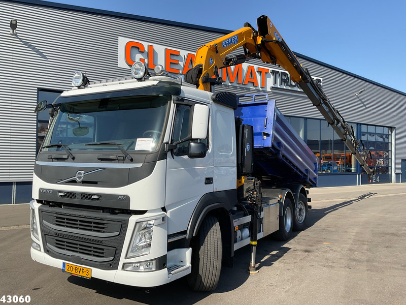 Volvo FM 460 Effer 26 Tonmeter laadkraan Kipper Just 94.130 km! - מזהיר, משאית מנוף: תמונה 1 Volvo FM 460 Effer 26 Tonmeter laadkraan Kipper Just 94.130 km! - מזהיר, משאית מנוף: תמונה 1