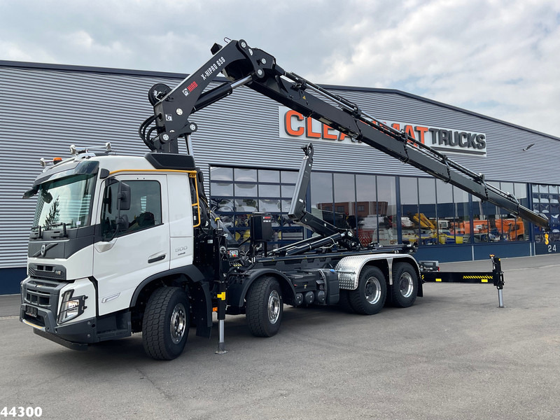 Volvo FMX 500 8x4 Euro 6 Hiab 65 Tonmeter laadkraan + Multilift 25 Ton haakarmsysteem NEW AND UNUSED! - משאית הרמת וו, משאית מנוף: תמונה 1 Volvo FMX 500 8x4 Euro 6 Hiab 65 Tonmeter laadkraan + Multilift 25 Ton haakarmsysteem NEW AND UNUSED! - משאית הרמת וו, משאית מנוף: תמונה 1