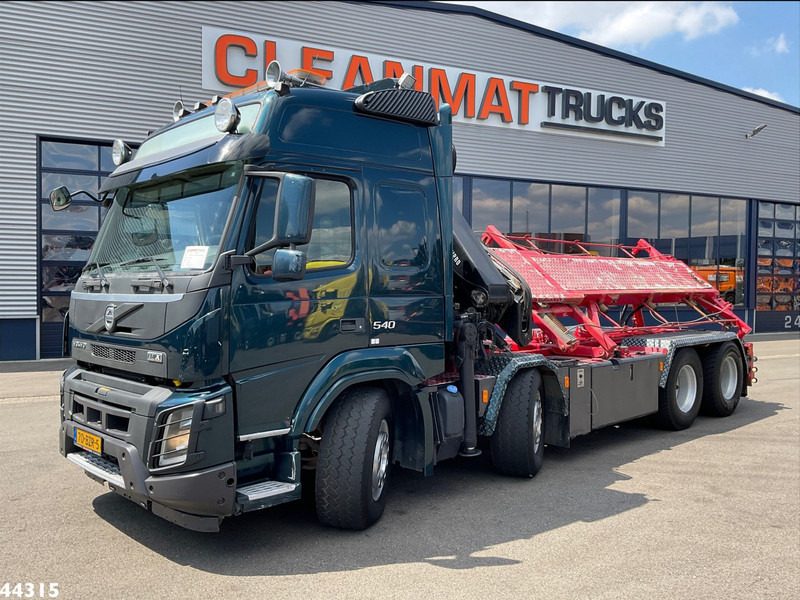Volvo FMX 540 8x4 Euro 6 Hiab 28 Tonmeter laadkraan - משאית מערכת כבלים, משאית מנוף: תמונה 3 Volvo FMX 540 8x4 Euro 6 Hiab 28 Tonmeter laadkraan - משאית מערכת כבלים, משאית מנוף: תמונה 3