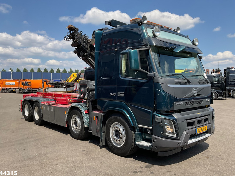 Volvo FMX 540 8x4 Euro 6 Hiab 28 Tonmeter laadkraan - משאית מערכת כבלים, משאית מנוף: תמונה 5 Volvo FMX 540 8x4 Euro 6 Hiab 28 Tonmeter laadkraan - משאית מערכת כבלים, משאית מנוף: תמונה 5
