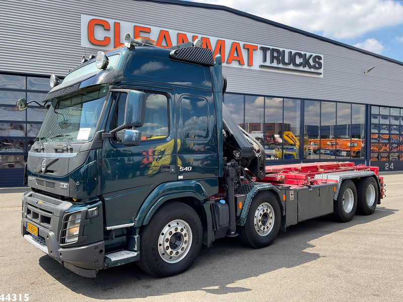 Volvo FMX 540 8x4 Euro 6 Hiab 28 Tonmeter laadkraan - משאית מערכת כבלים, משאית מנוף: תמונה 4 Volvo FMX 540 8x4 Euro 6 Hiab 28 Tonmeter laadkraan - משאית מערכת כבלים, משאית מנוף: תמונה 4
