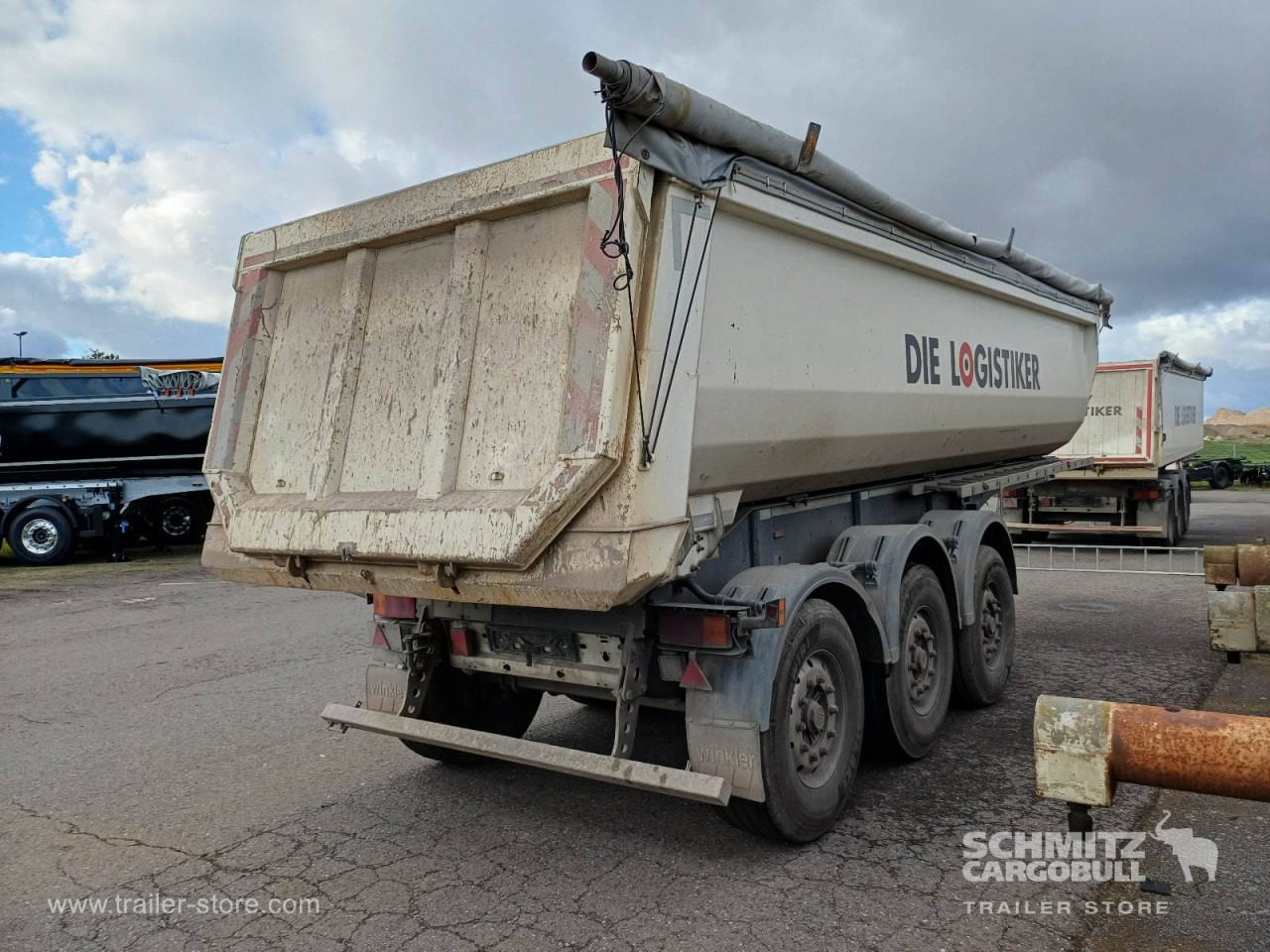 LANGENDORF Auflieger Kipper Stahlrundmulde 24m³ - סמיטריילר עם מזהיר: תמונה 5 LANGENDORF Auflieger Kipper Stahlrundmulde 24m³ - סמיטריילר עם מזהיר: תמונה 5