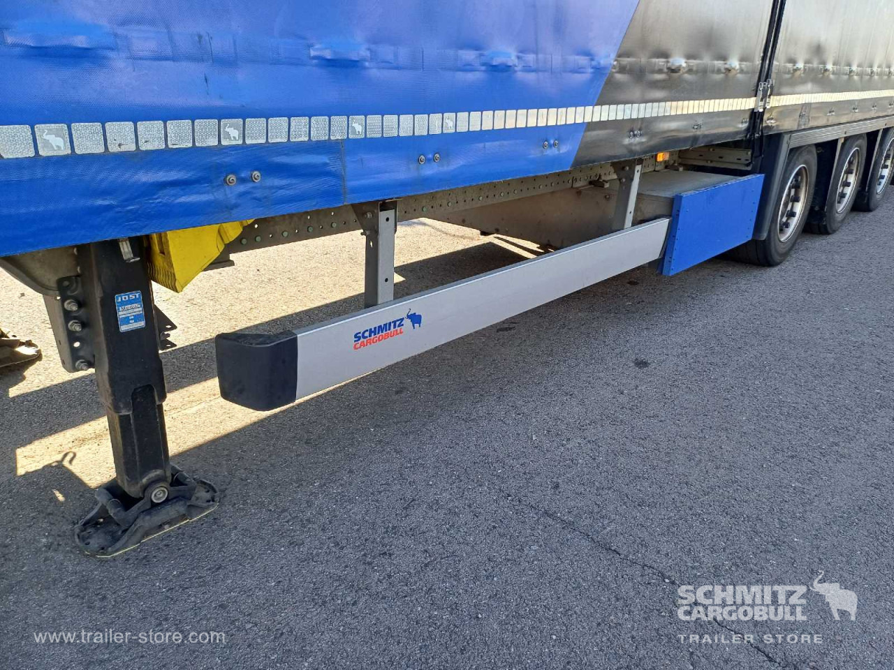 SCHMITZ Auflieger Curtainsider Mega - סמיטריילר עם וילונות צד: תמונה 3 SCHMITZ Auflieger Curtainsider Mega - סמיטריילר עם וילונות צד: תמונה 3