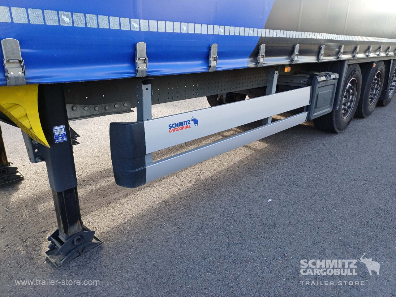 SCHMITZ Auflieger Curtainsider Mega - סמיטריילר עם וילונות צד: תמונה 4 SCHMITZ Auflieger Curtainsider Mega - סמיטריילר עם וילונות צד: תמונה 4