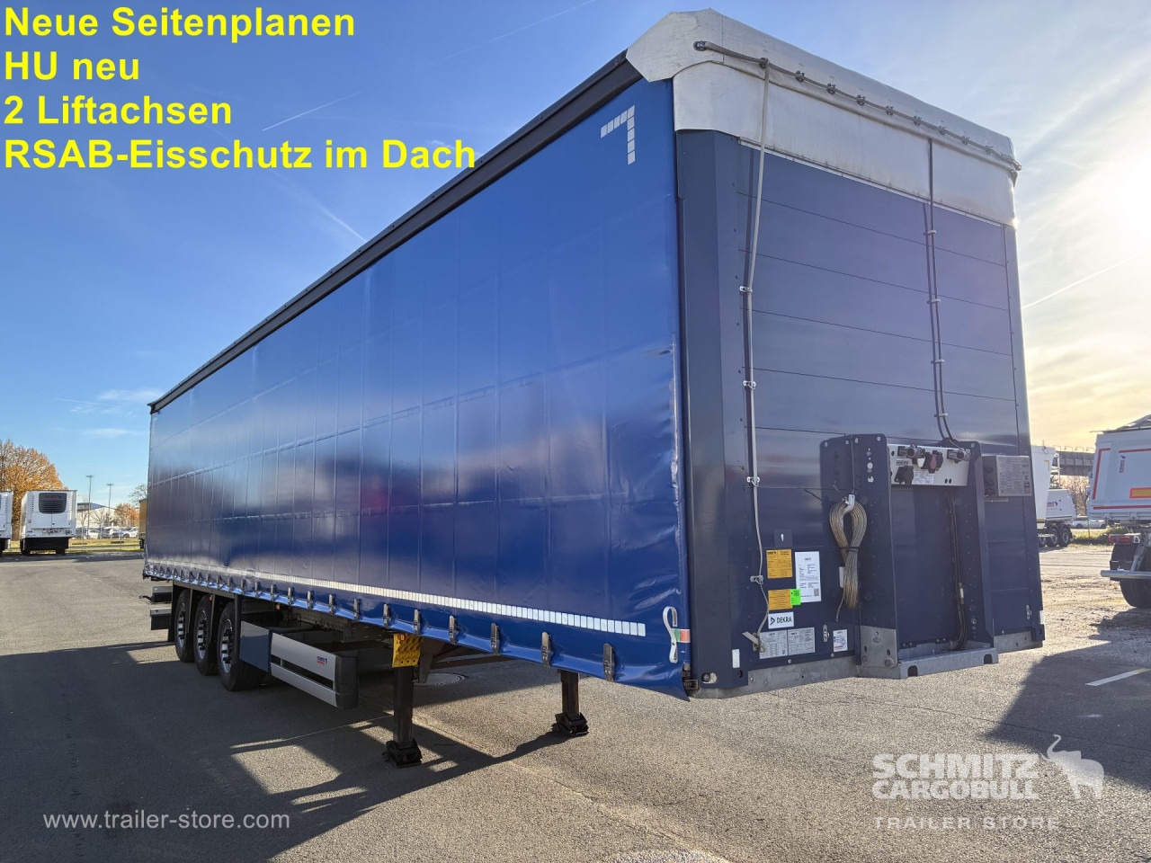 SCHMITZ Auflieger Curtainsider Standard - סמיטריילר עם וילונות צד: תמונה 1 SCHMITZ Auflieger Curtainsider Standard - סמיטריילר עם וילונות צד: תמונה 1