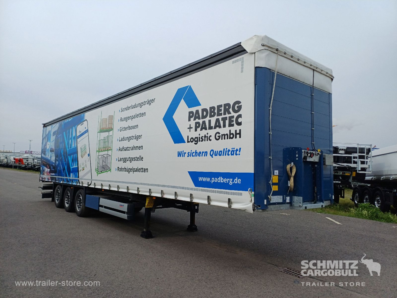 SCHMITZ Auflieger Curtainsider Standard - סמיטריילר עם וילונות צד: תמונה 1 SCHMITZ Auflieger Curtainsider Standard - סמיטריילר עם וילונות צד: תמונה 1