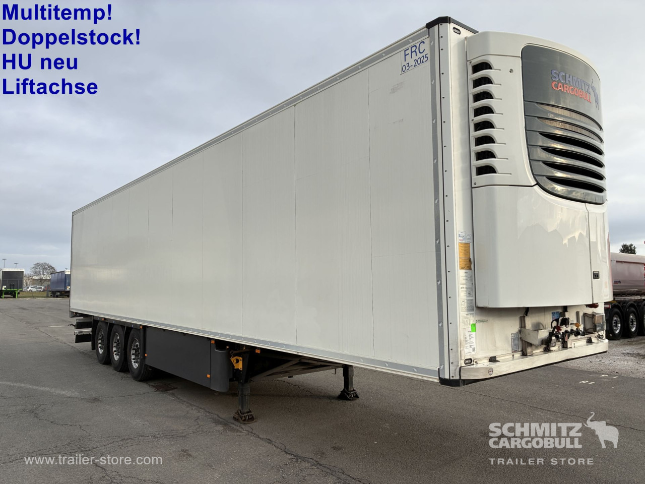 SCHMITZ Auflieger Tiefkühler Multitemp Double deck - סמיטריילר איזותרמי: תמונה 1 SCHMITZ Auflieger Tiefkühler Multitemp Double deck - סמיטריילר איזותרמי: תמונה 1