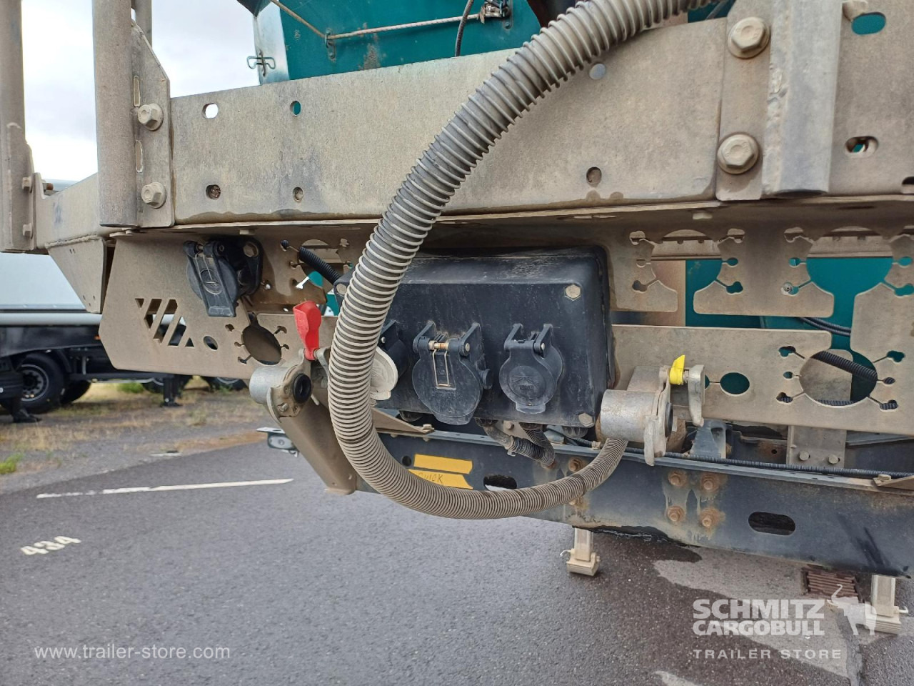 סמיטריילר עם מזהיר SCHWARZMUELLER Auflieger Kipper Stahlrundmulde 26m³: תמונה 10