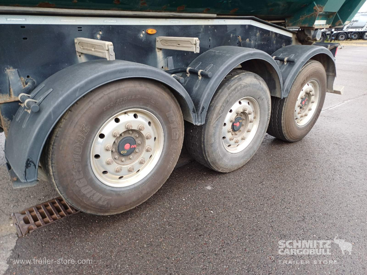 סמיטריילר עם מזהיר SCHWARZMUELLER Auflieger Kipper Stahlrundmulde 26m³: תמונה 11