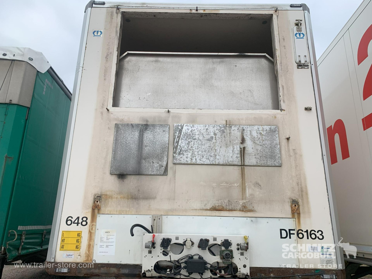 KRONE Reefer Standard Taillift - סמיטריילר איזותרמי: תמונה 1 KRONE Reefer Standard Taillift - סמיטריילר איזותרמי: תמונה 1