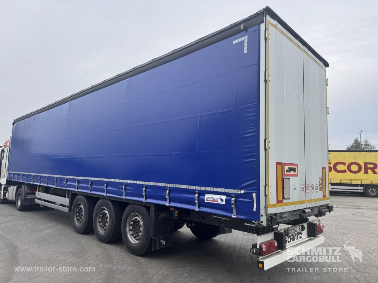 SCHMITZ Curtainsider Standard - סמיטריילר עם וילונות צד: תמונה 5 SCHMITZ Curtainsider Standard - סמיטריילר עם וילונות צד: תמונה 5