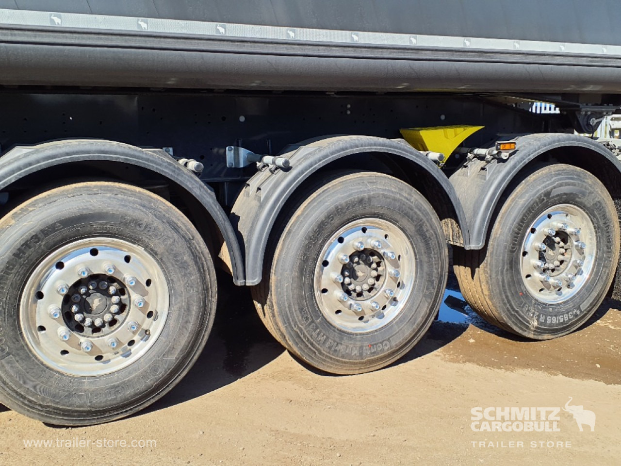 סמיטריילר עם מזהיר SCHMITZ Tipper Alu-square sided body 55m³: תמונה 8