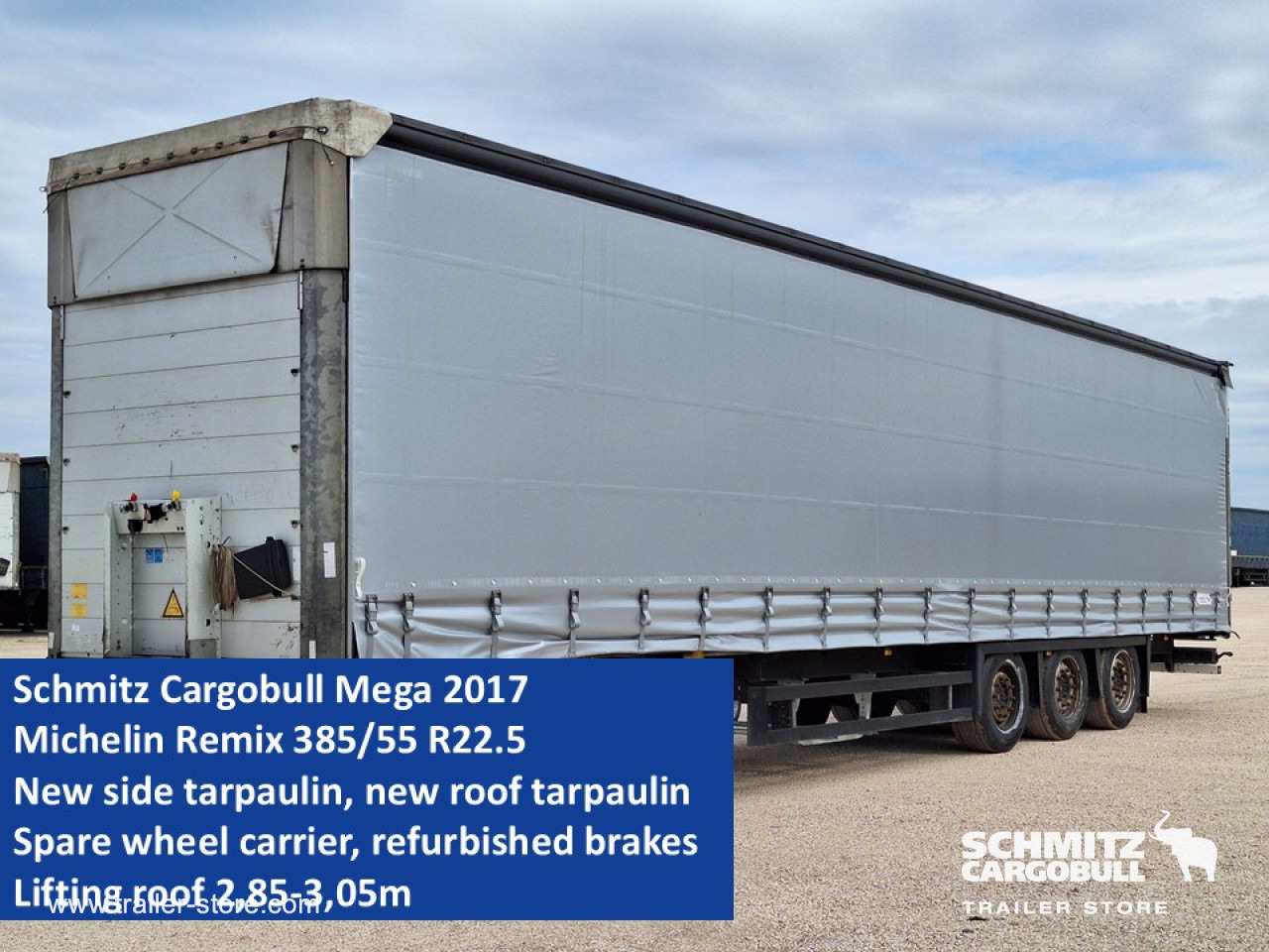 SCHMITZ Curtainsider Mega - סמיטריילר עם וילונות צד: תמונה 1 SCHMITZ Curtainsider Mega - סמיטריילר עם וילונות צד: תמונה 1