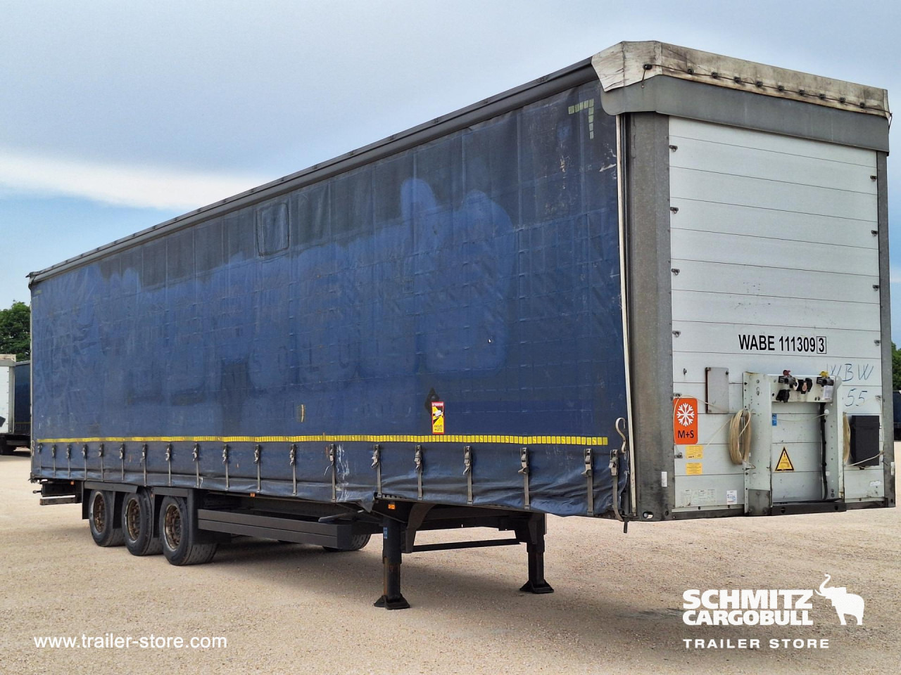 SCHMITZ Curtainsider Mega - סמיטריילר עם וילונות צד: תמונה 3 SCHMITZ Curtainsider Mega - סמיטריילר עם וילונות צד: תמונה 3