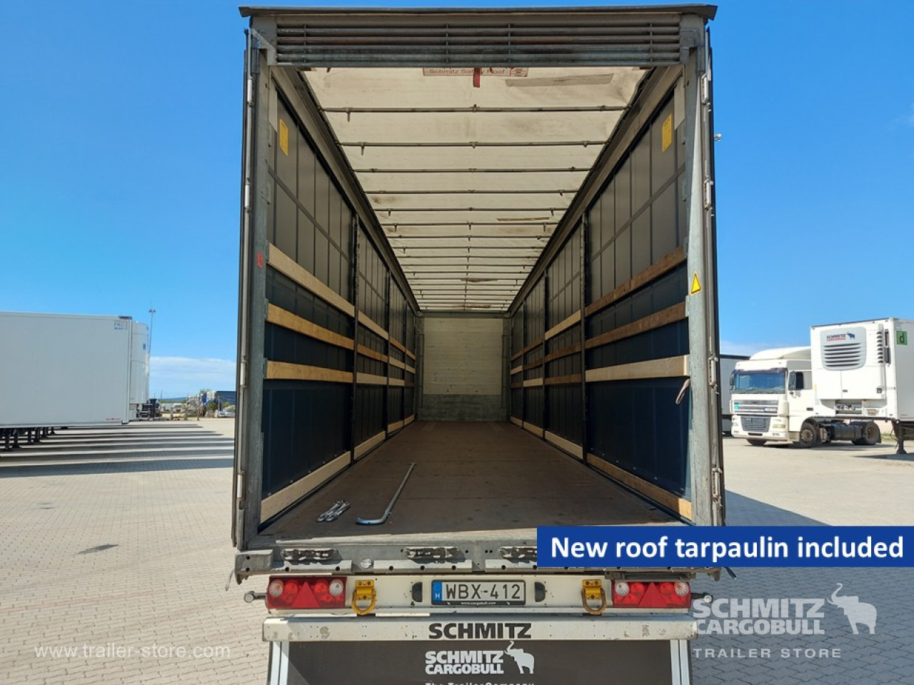 SCHMITZ Curtainsider Mega - סמיטריילר עם וילונות צד: תמונה 3 SCHMITZ Curtainsider Mega - סמיטריילר עם וילונות צד: תמונה 3