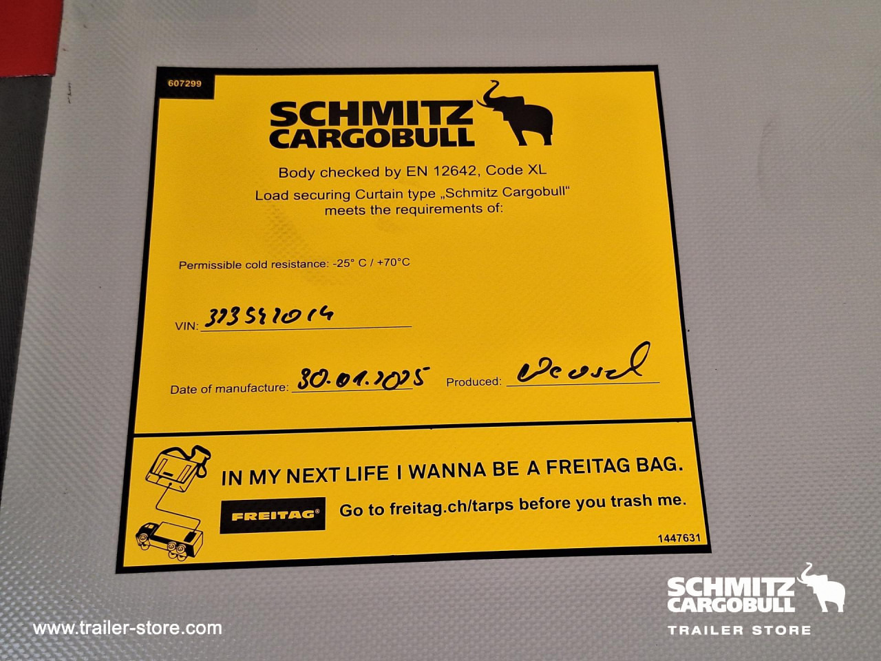 SCHMITZ Curtainsider Mega - סמיטריילר עם וילונות צד: תמונה 4 SCHMITZ Curtainsider Mega - סמיטריילר עם וילונות צד: תמונה 4