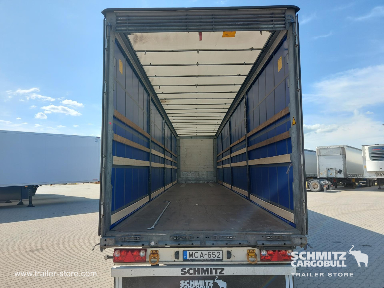 SCHMITZ Curtainsider Mega - סמיטריילר עם וילונות צד: תמונה 4 SCHMITZ Curtainsider Mega - סמיטריילר עם וילונות צד: תמונה 4