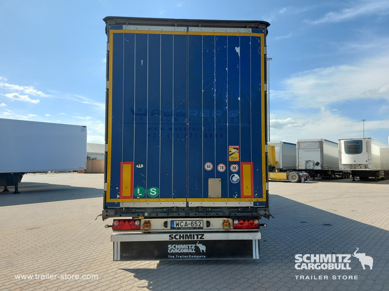 SCHMITZ Curtainsider Mega - סמיטריילר עם וילונות צד: תמונה 3 SCHMITZ Curtainsider Mega - סמיטריילר עם וילונות צד: תמונה 3
