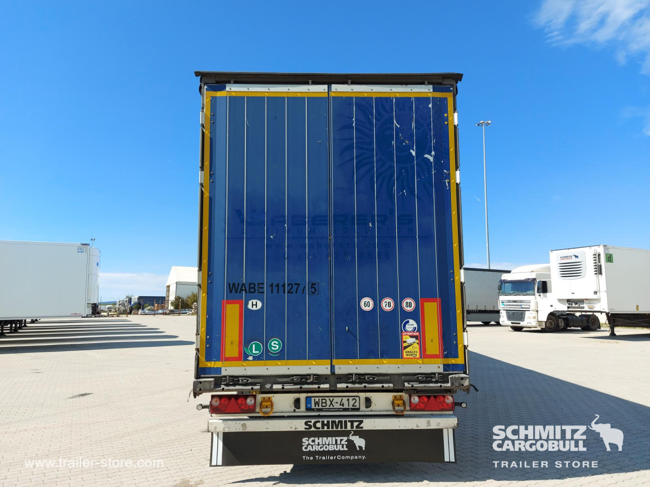 SCHMITZ Curtainsider Mega - סמיטריילר עם וילונות צד: תמונה 4 SCHMITZ Curtainsider Mega - סמיטריילר עם וילונות צד: תמונה 4