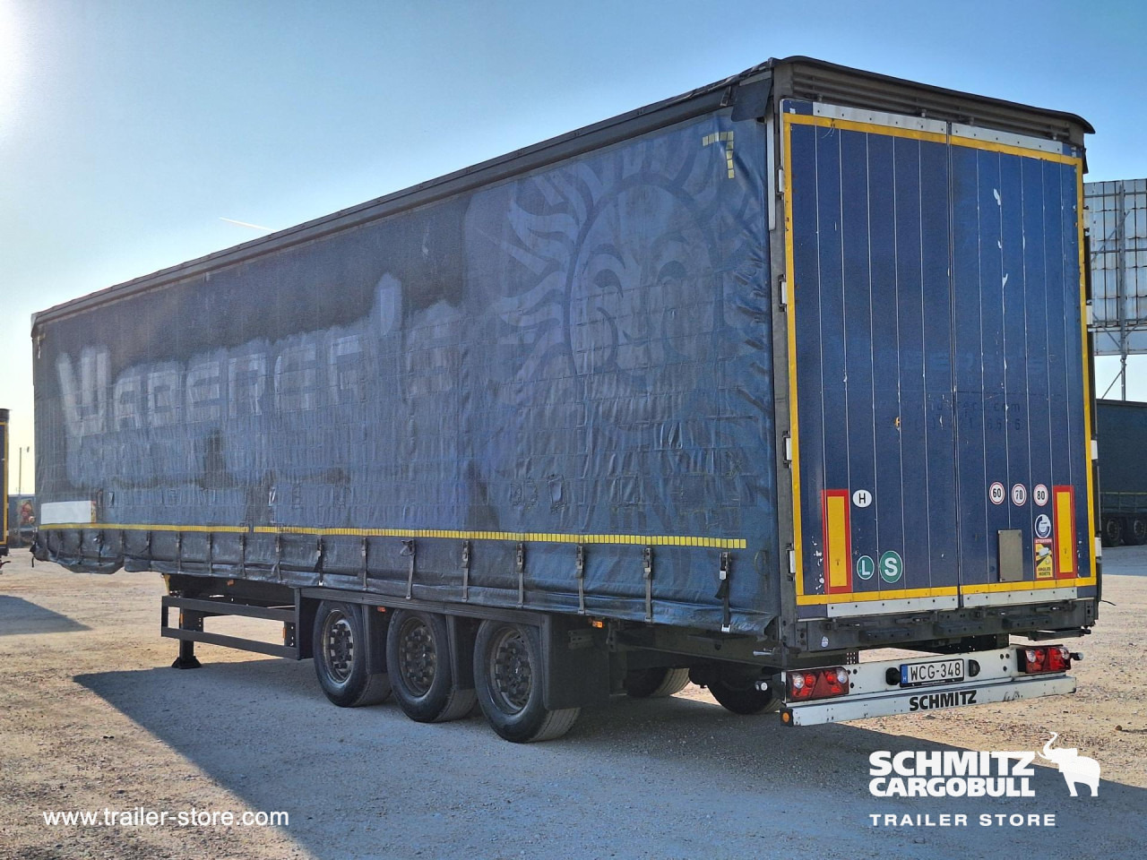 SCHMITZ Curtainsider Mega - סמיטריילר עם וילונות צד: תמונה 3 SCHMITZ Curtainsider Mega - סמיטריילר עם וילונות צד: תמונה 3