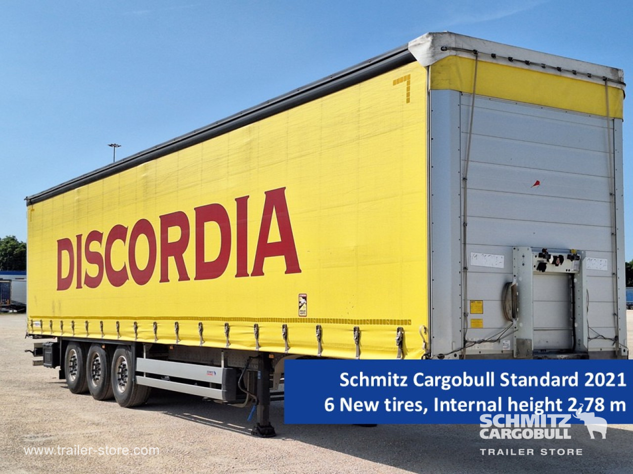 SCHMITZ Curtainsider Standard - סמיטריילר עם וילונות צד: תמונה 1 SCHMITZ Curtainsider Standard - סמיטריילר עם וילונות צד: תמונה 1