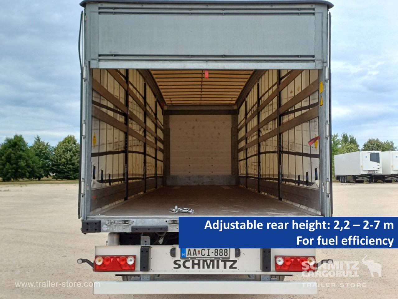 SCHMITZ Curtainsider Standard - סמיטריילר עם וילונות צד: תמונה 4 SCHMITZ Curtainsider Standard - סמיטריילר עם וילונות צד: תמונה 4
